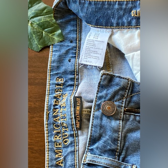 Men’s Light Blue 360 Extreme Flex Slim Jeans Size 29 x 32 - Picture 3 of 3